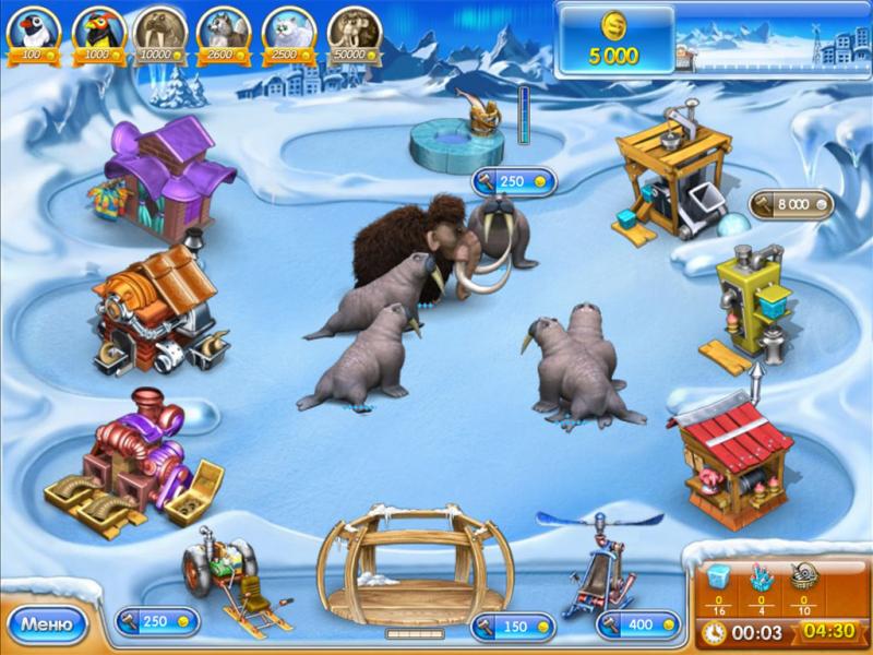 Веселая ферма 3 ледниковый период