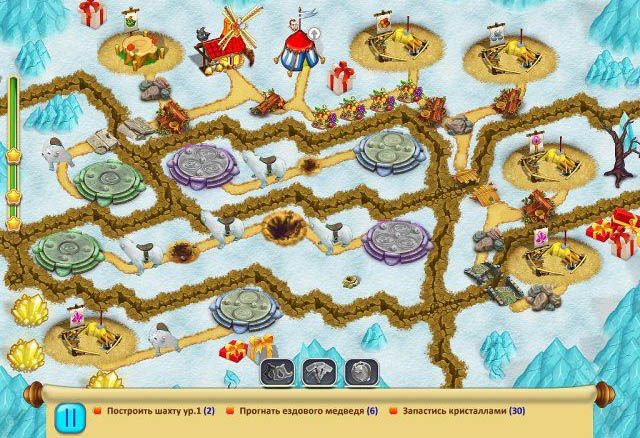 Сад гномов Новый год