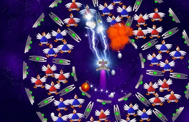 Вторжение кур полный омлет