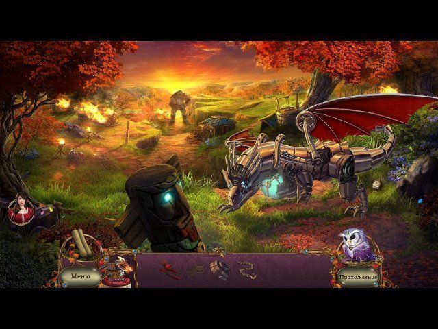 Пробуждение краснолиственный лес