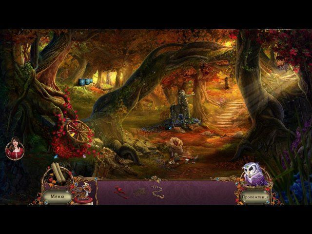 Пробуждение краснолиственный лес