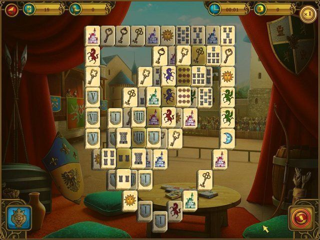 Маджонг королевские башни