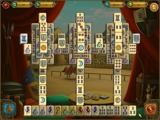 Маджонг королевские башни