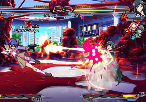 Nitroplus Blasterz Heroines Infinite Duel 2016