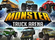 Monster truck arena driver