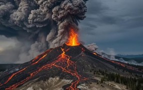 Когда ждать извержения? Из кратера вулкана Йеллоустоун идет пар